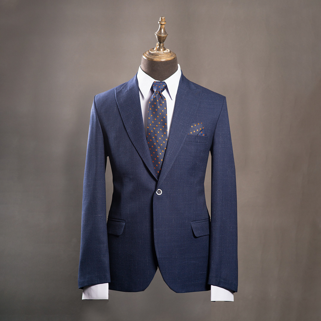 کت تک اسلپ یقه بلیزر - Thumbnail 3